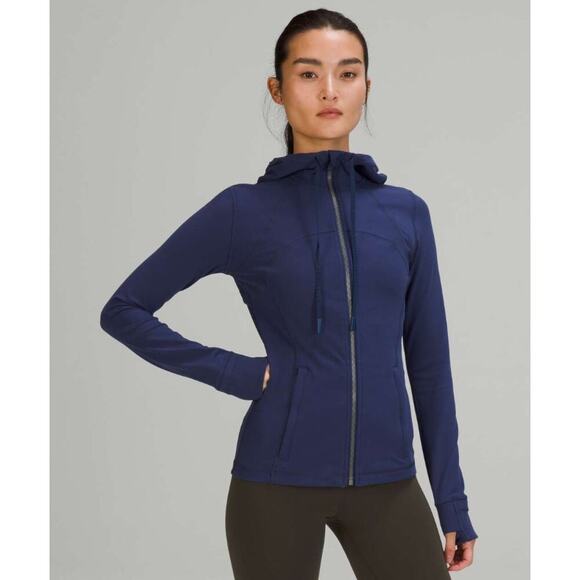 lululemon athletica Tops - Lululemon nightsea blue hooded define jacket - size 12